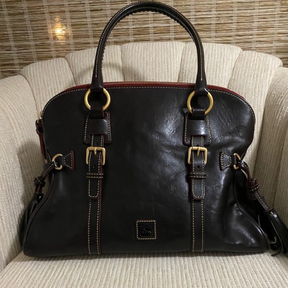 Dooney & Bourke Florentine Domed Buckle Satchel